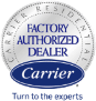 Carrier Factory Authorized Dealer