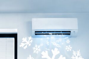 ductless-mini-split-blowing-cold-air